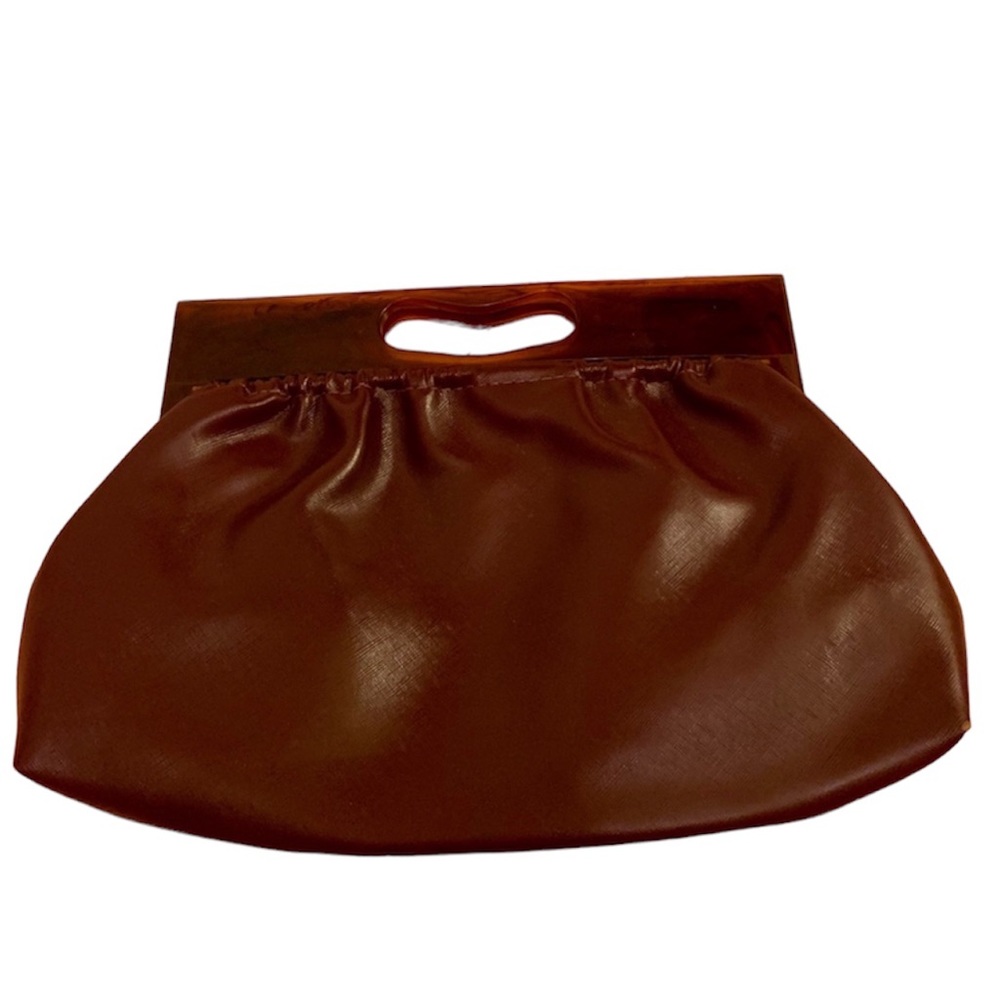 Lucite vintage clutch